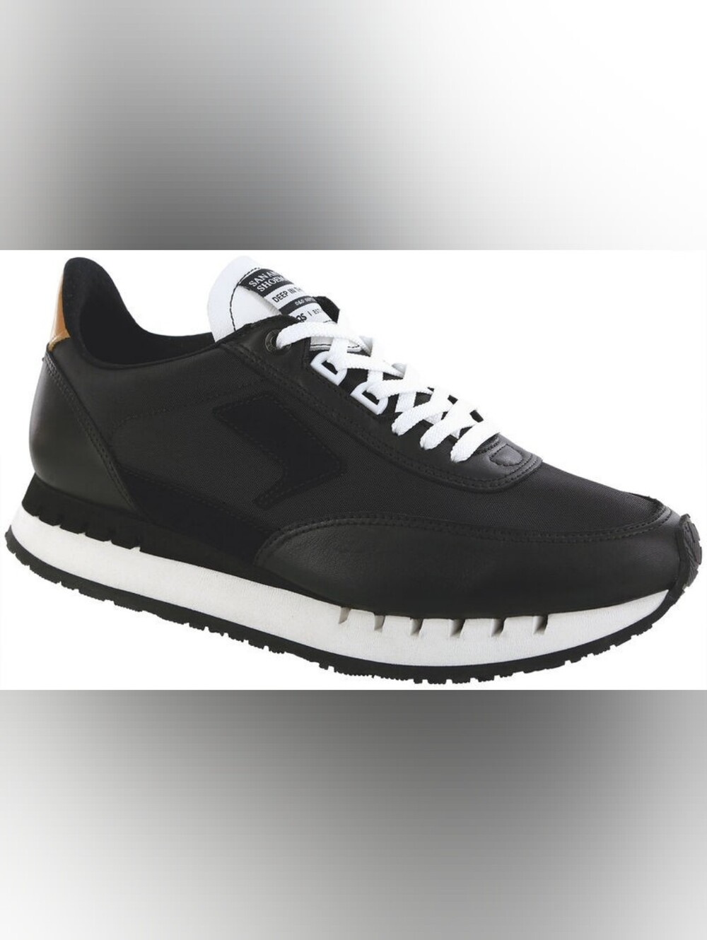 SAS San Antonio Shoemakers 7EVENTY6IX RETROGRADE Men Sneakers Black Size 11
